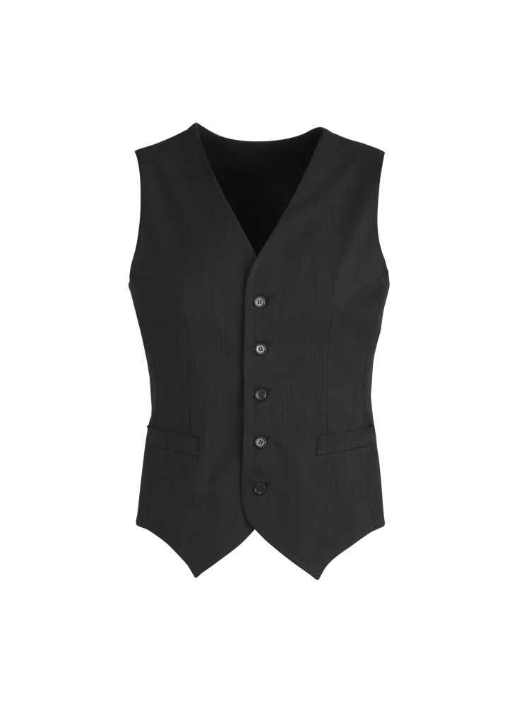Biz Corporates 90111 Cool Stretch Mens Peaked Vest